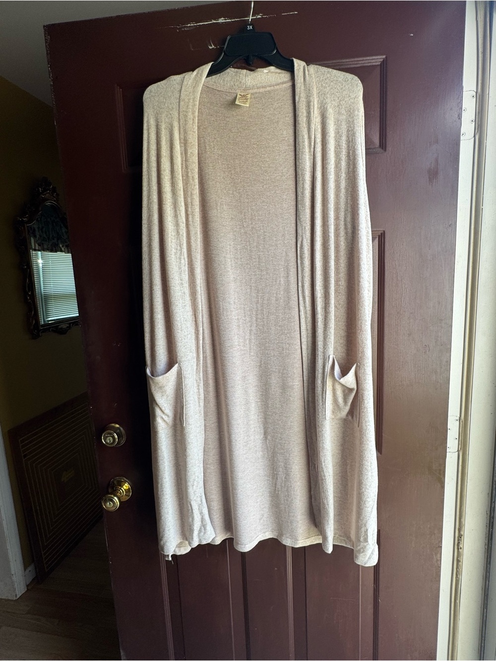 Faded Glory Long Sweater Duster Size XL